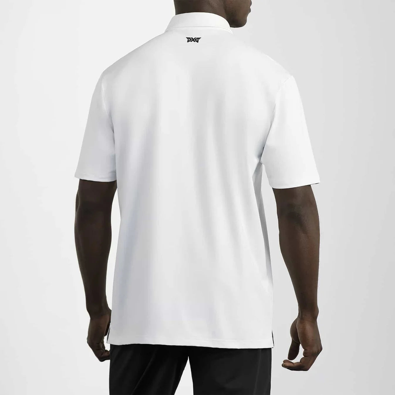 PXG Men's CF BP Signature White Polo