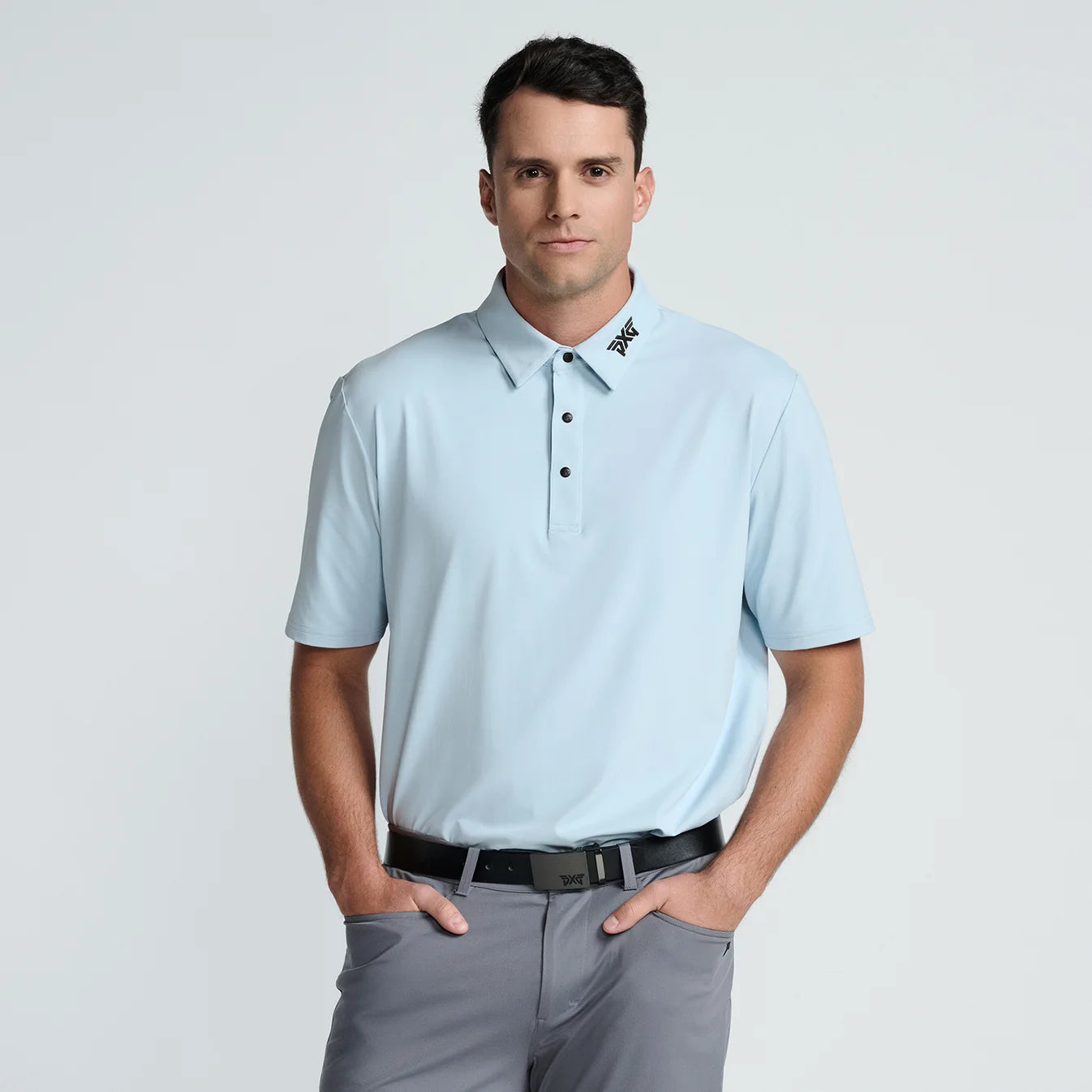 PXG Men's CF BP Signature Ciel Polo