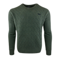 PXG Men's Knit Neck Green Sweater