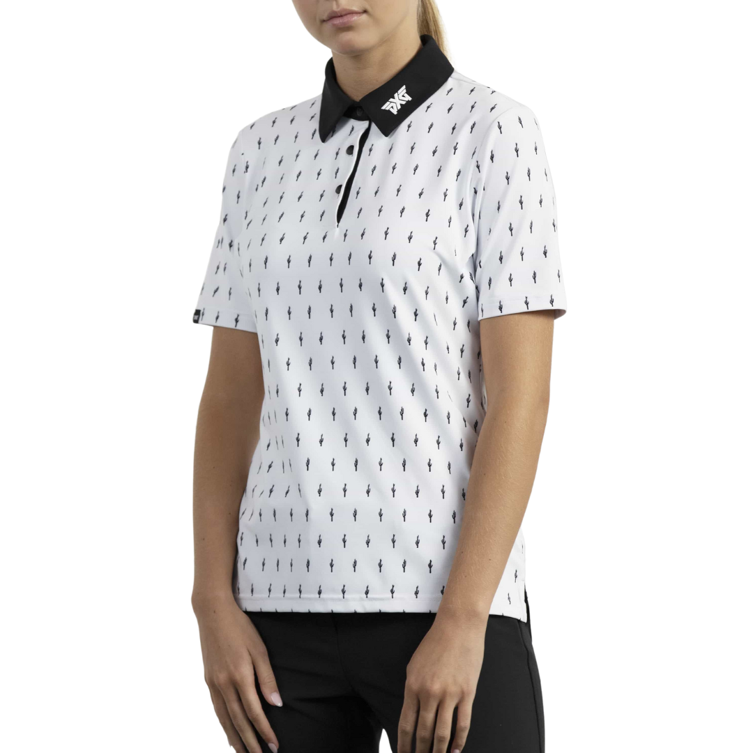 PXG Women's Cactus White Polo