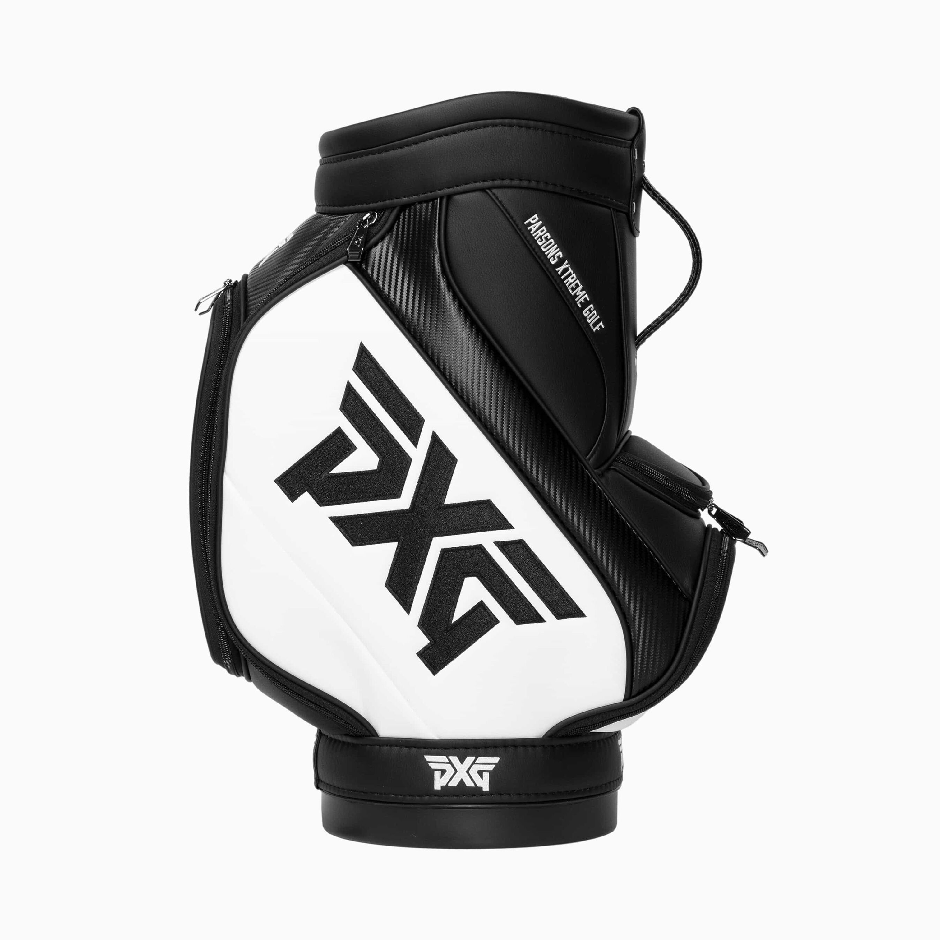 PXG Den Caddy Bag - Black/White