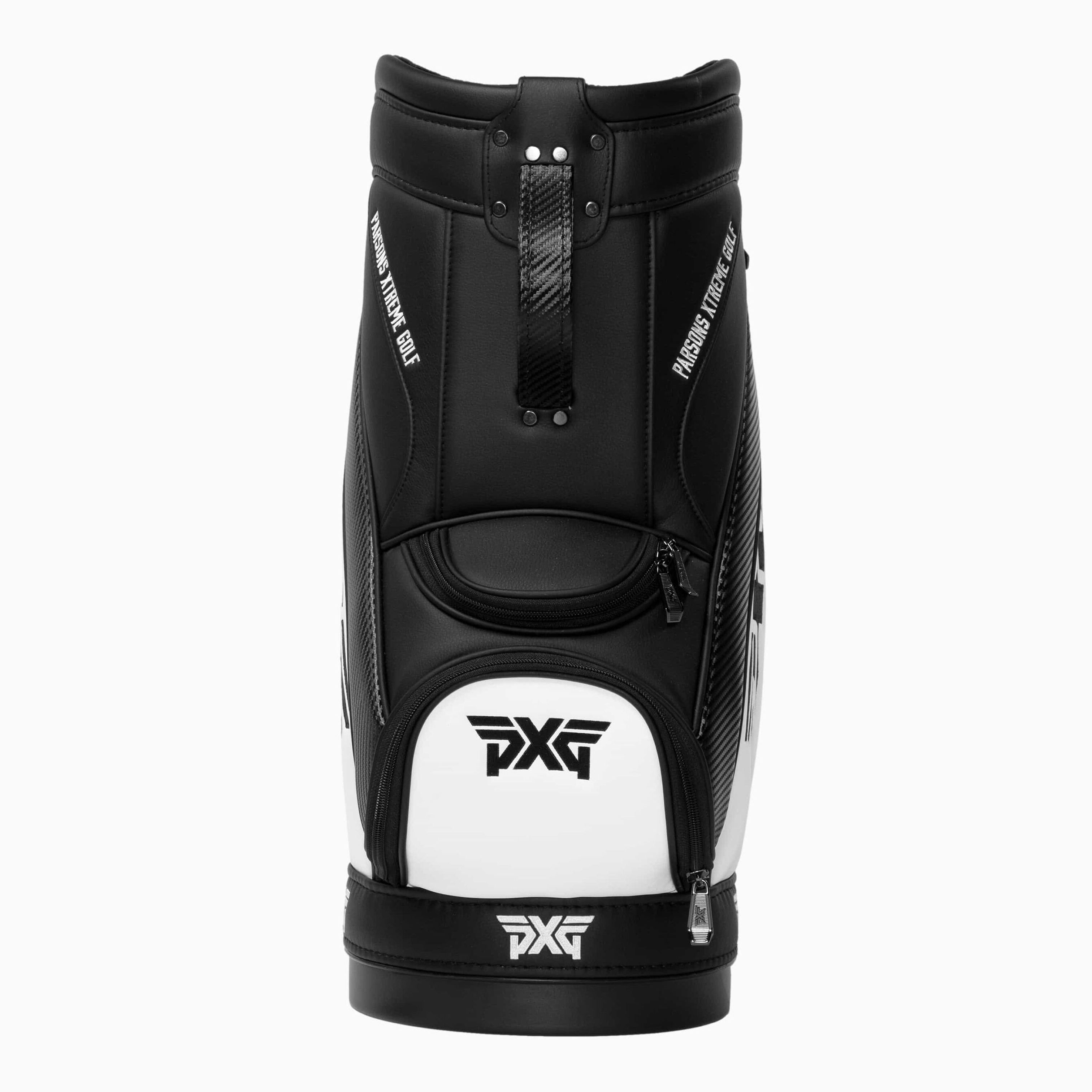 PXG Den Caddy Bag - Black/White