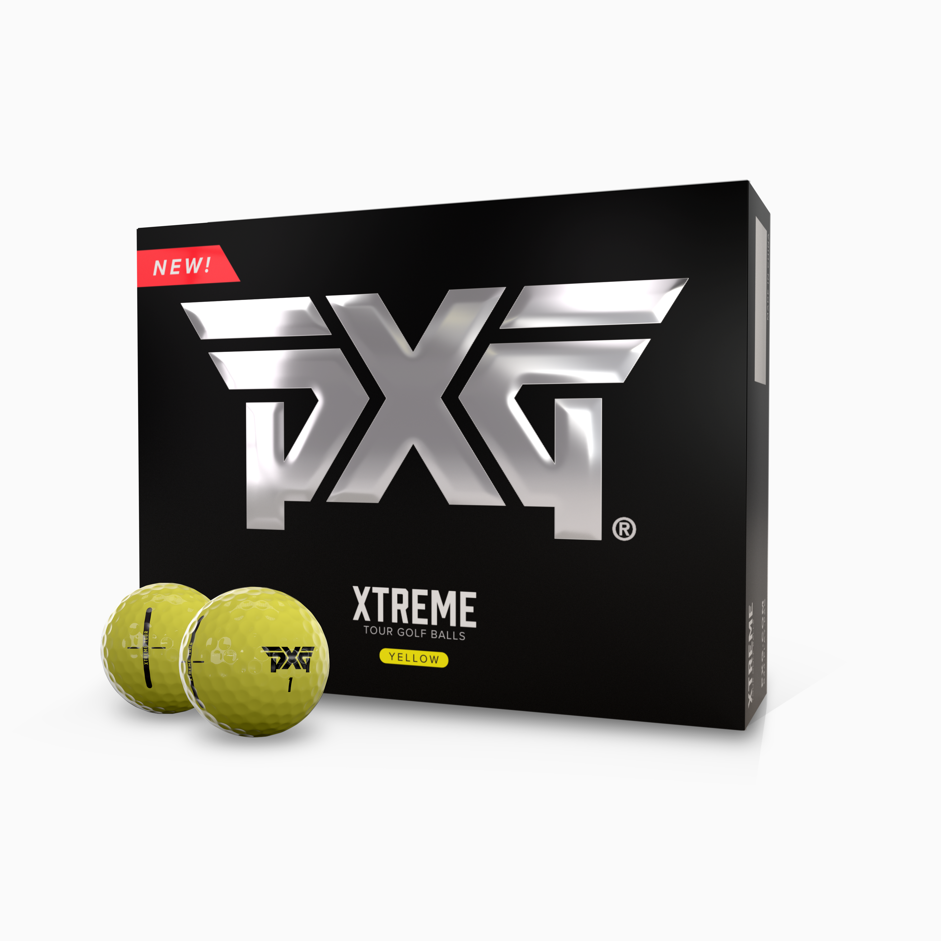 PXG Xtreme Tour Golf Ball - Dozen (Yellow)