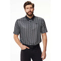 PXG Men's AF Saguaro Perforated Black Polo
