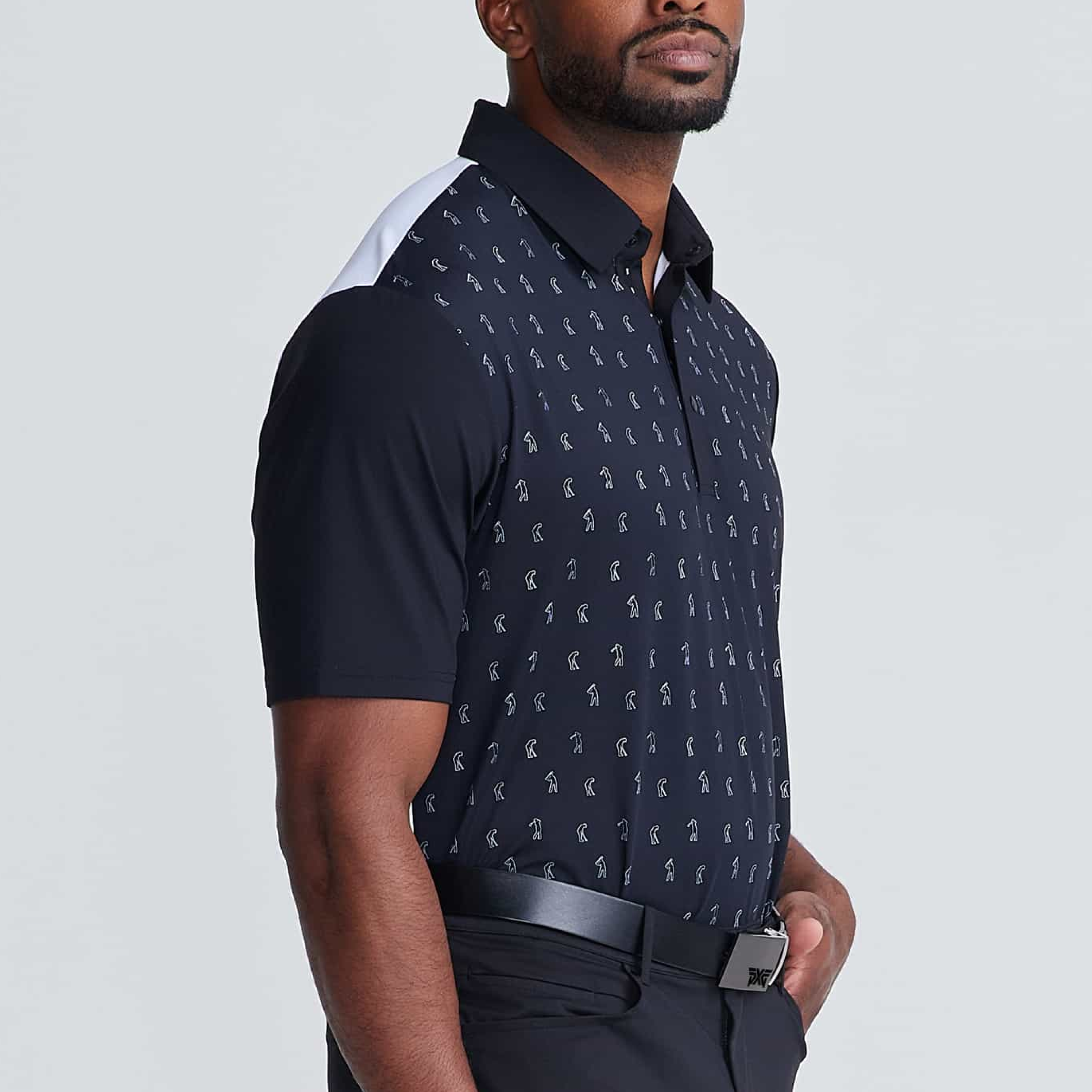 PXG Men's AF SS Player Print Polo