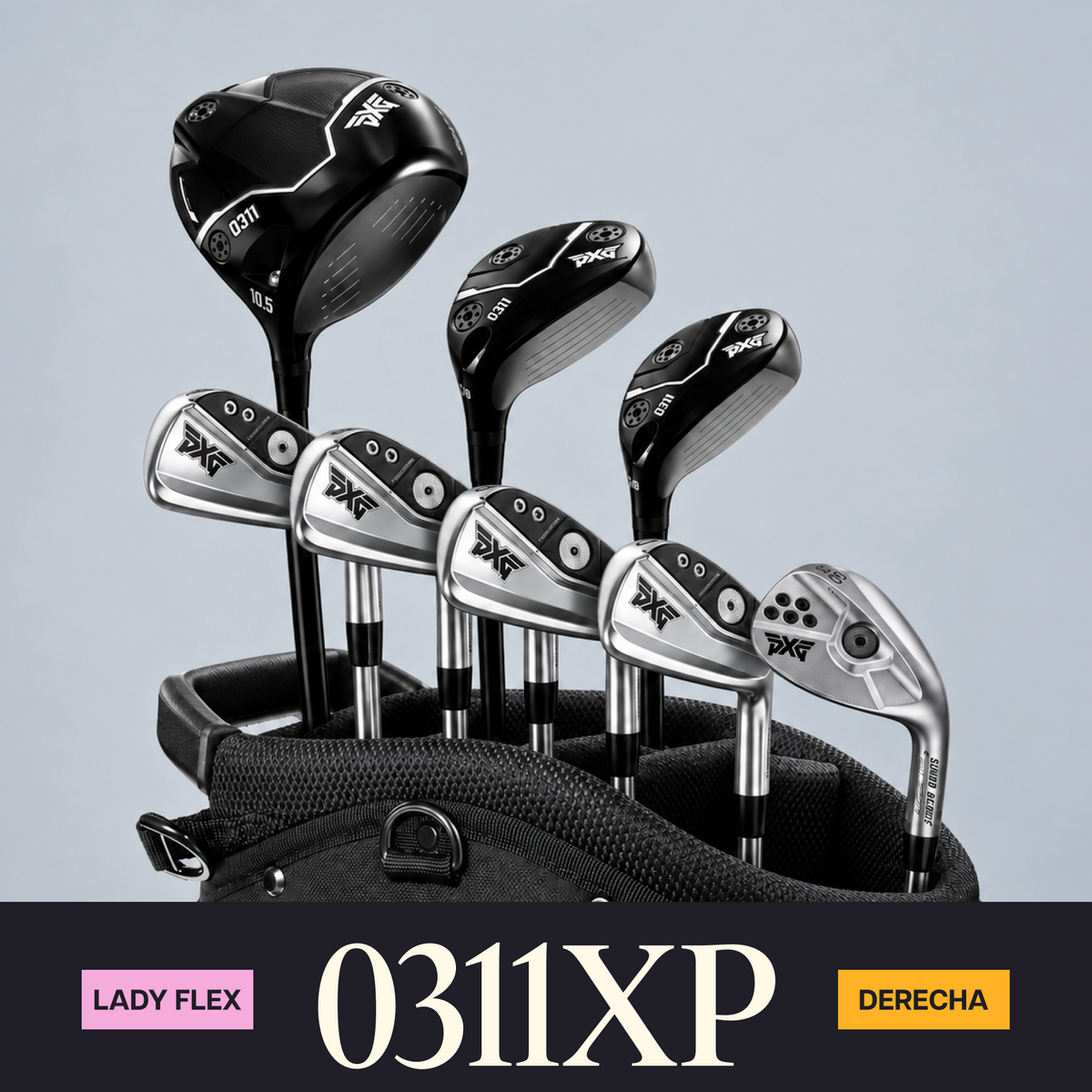 Set PXG Black Ops + GEN6 0311XP | Derecho · Lady Flex