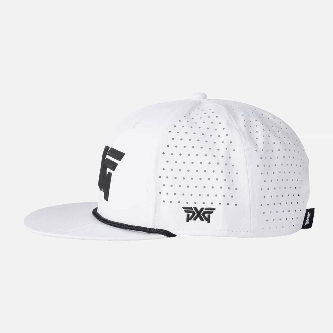 PXG High Crown Snapback / White