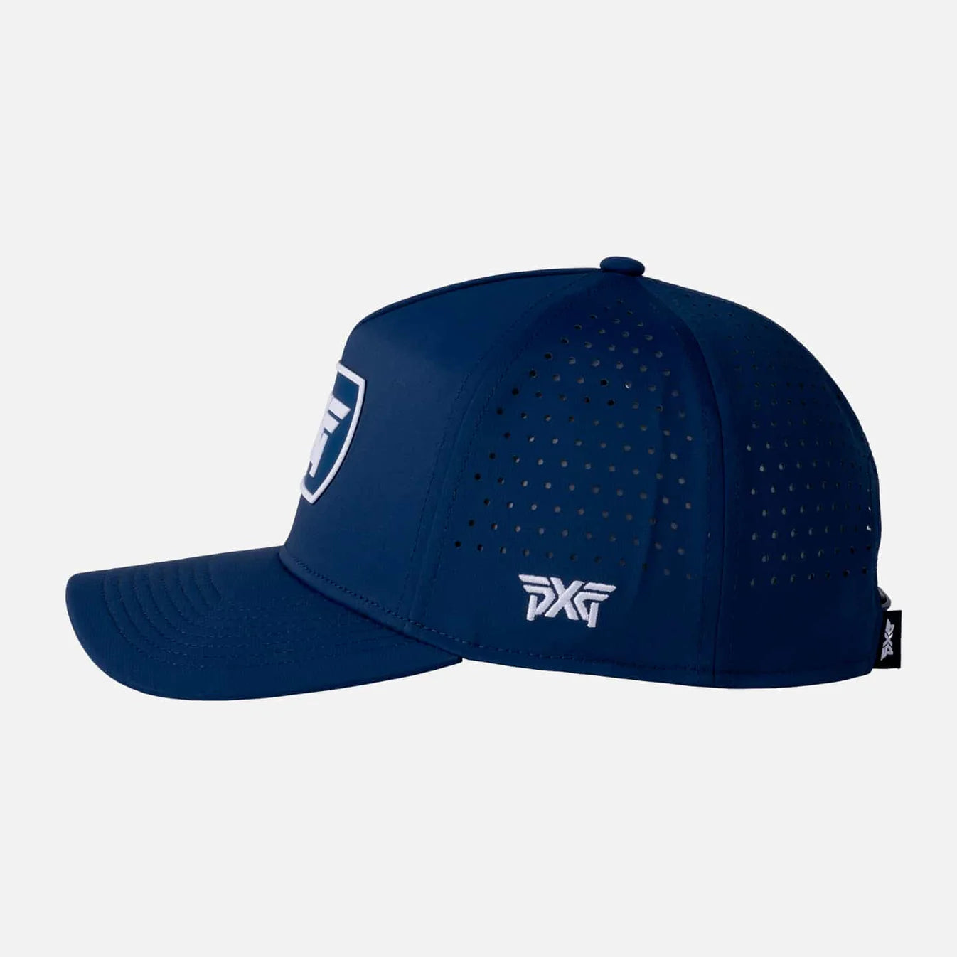 PXG Dog Tag Snapback / Navy & White