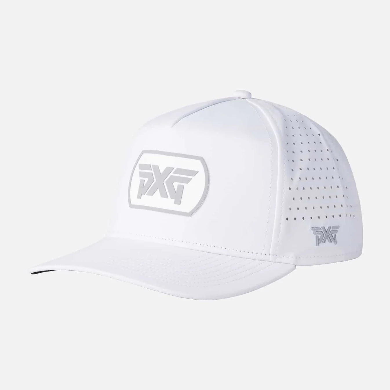 PXG Dog Tag Snapback / White
