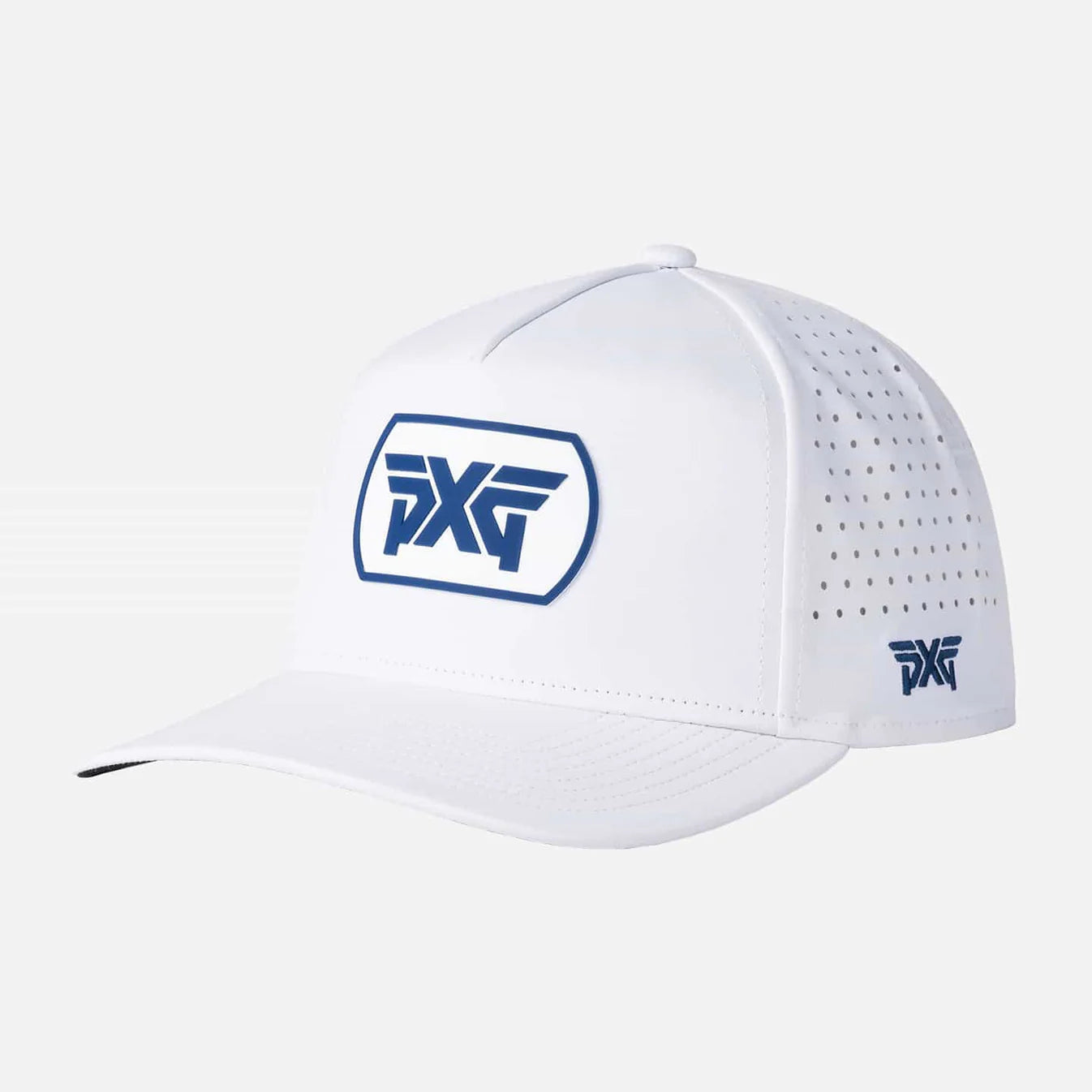 PXG Dog Tag Snapback / White & Navy