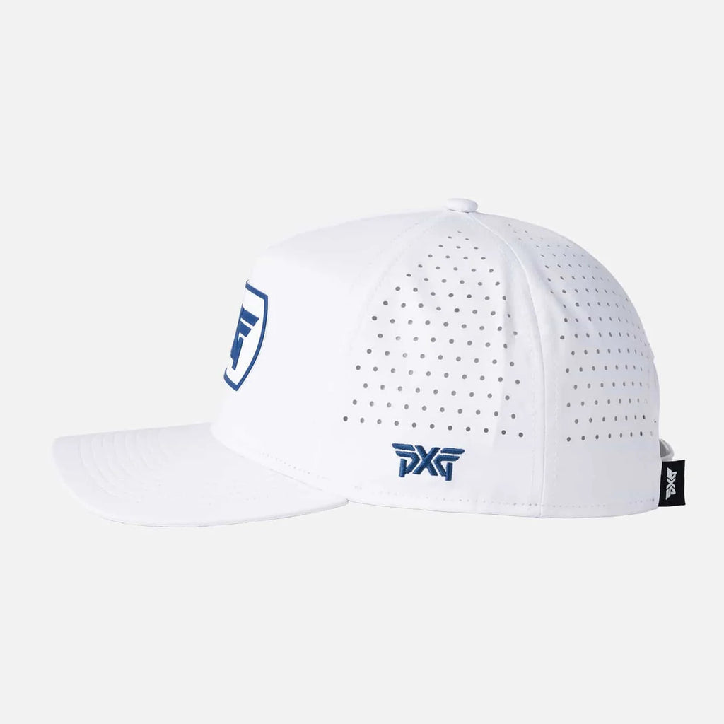 PXG Dog Tag Snapback / White & Navy