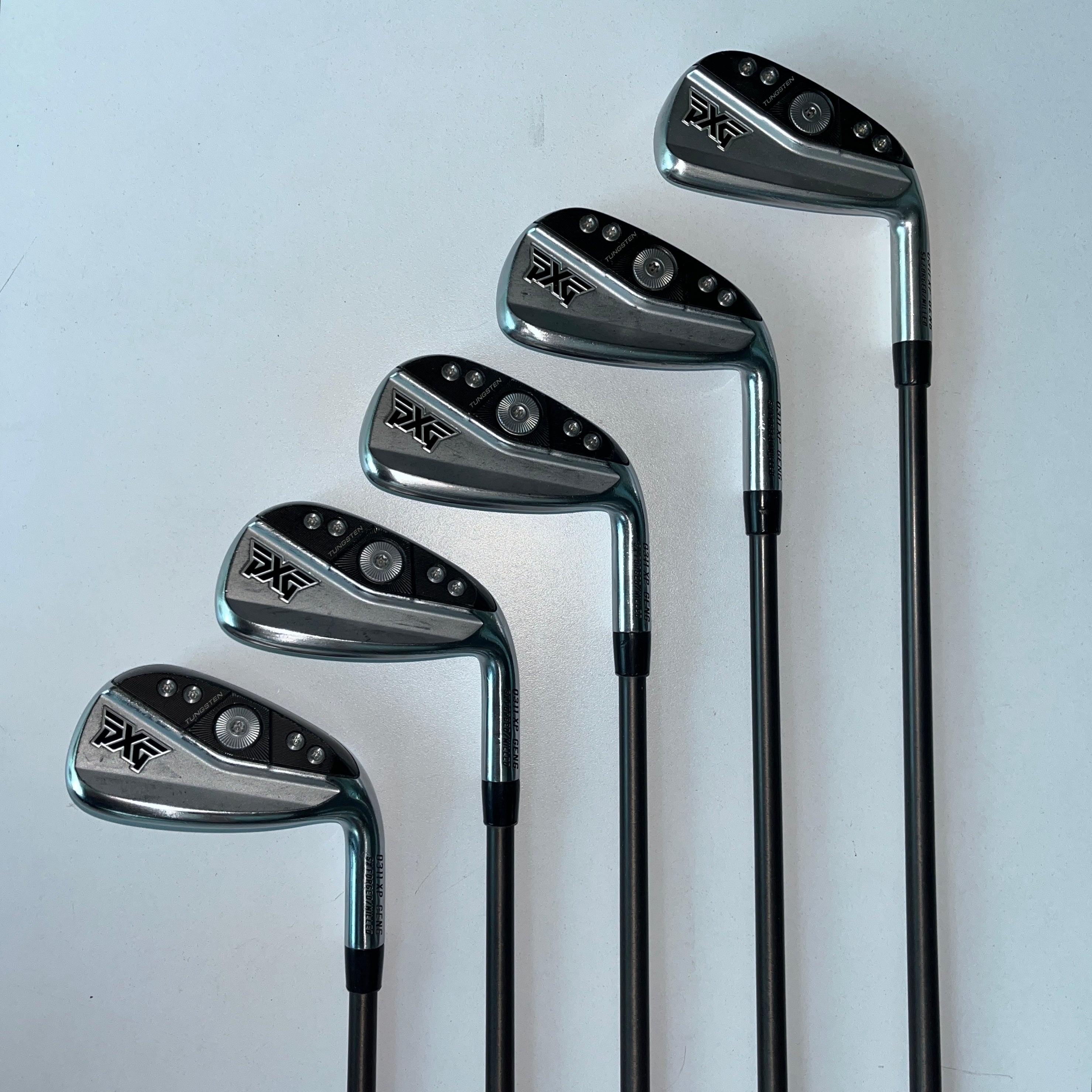 PXG-G6-0311XP-CHR-RH-7IR-GW // TT-AERO STEELFIBER PRIVATE RESERVE-70-R-PRLL // PXG Z5 Standard
