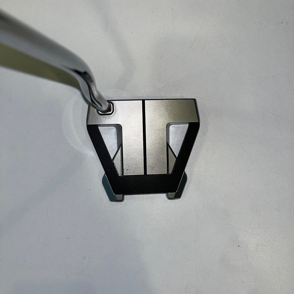 Battle Ready II Blackjack-Platinum-RH // TT-Double Bend Putter-Chrome // PXG Pistol III Grip (FPRAF7418)