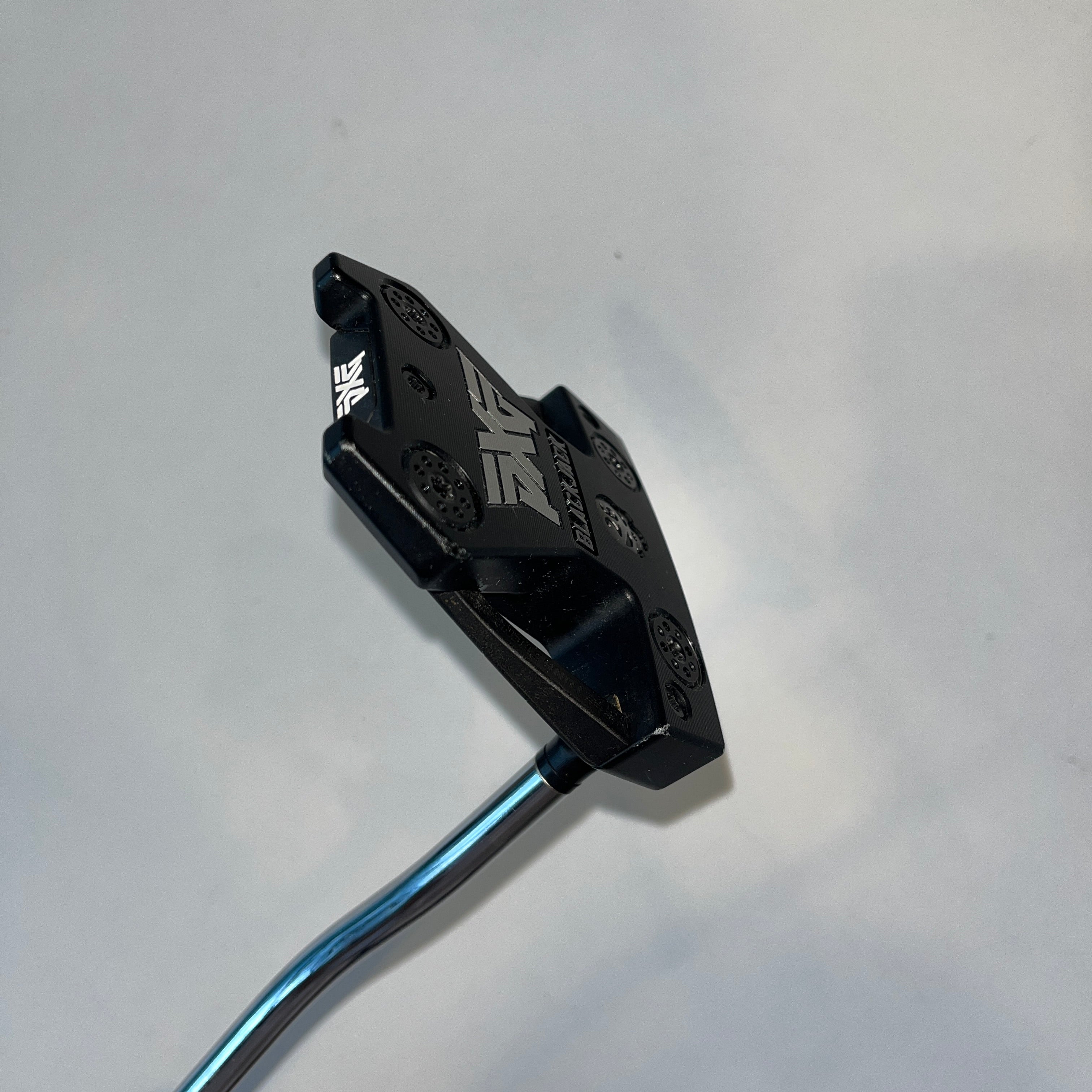 Battle Ready Blackjack-Black-RH // TT-Double Bend Putter-Chrome // Lamkin PXG Sink Fit Pistol (DPAC4599)