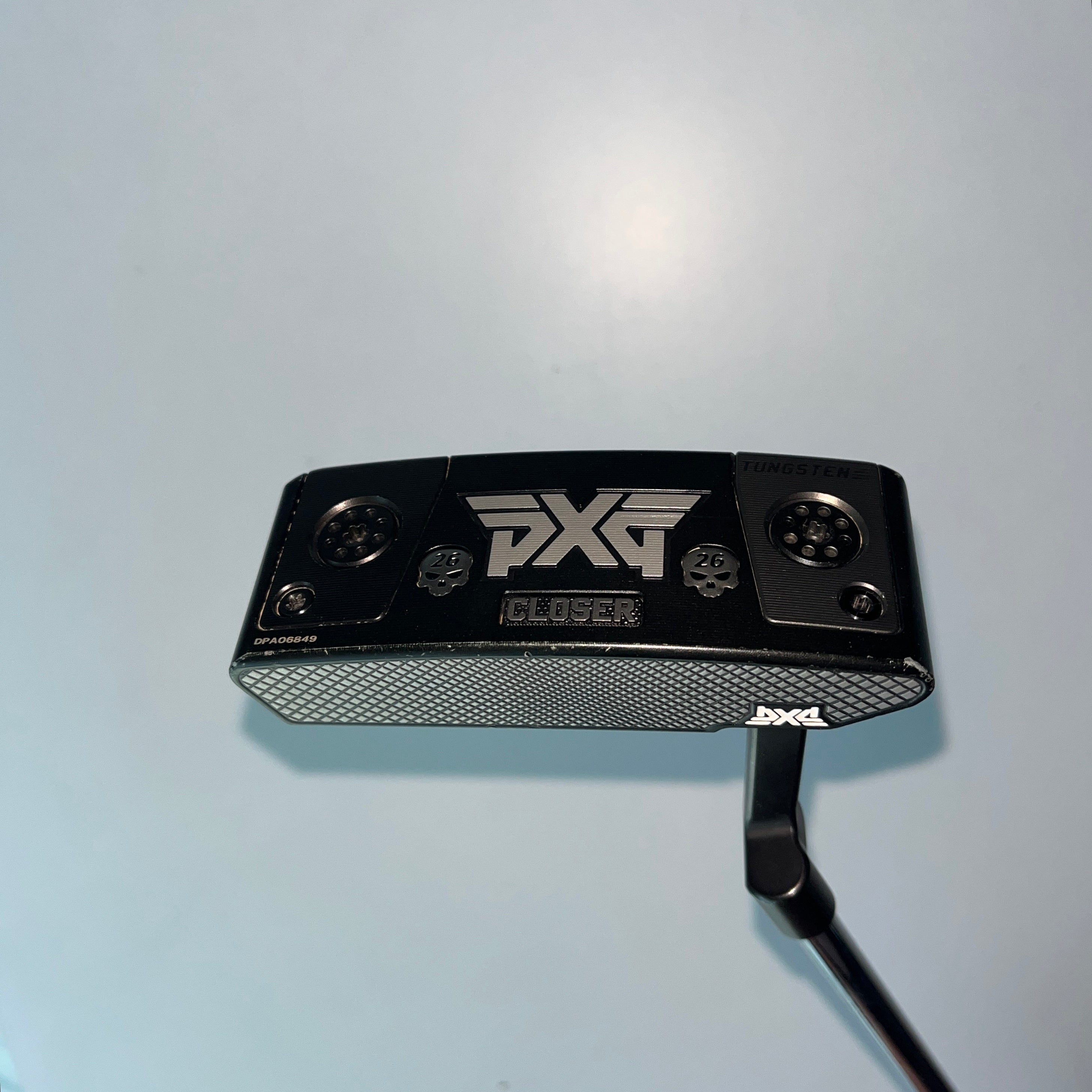 Battle Ready Closer-Black-LH // TT-Straight Putter-Chrome // Lamkin PXG Sink Fit Pistol (DPA06849)