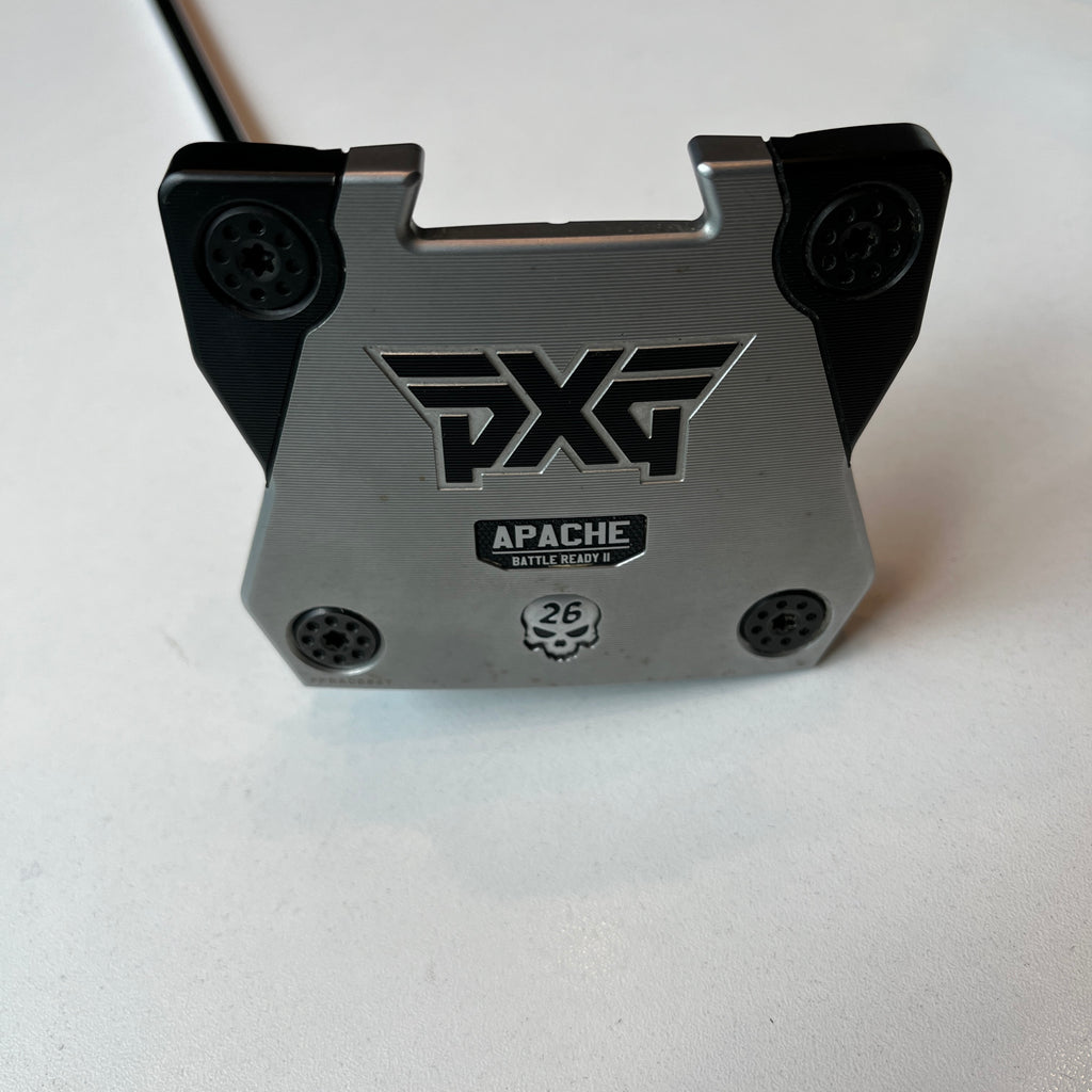 Battle Ready Blackjack-Black-RH // TT-Double Bend Putter-Chrome // Lamkin PXG Sink Fit Pistol (DPAC4599) (Copy)