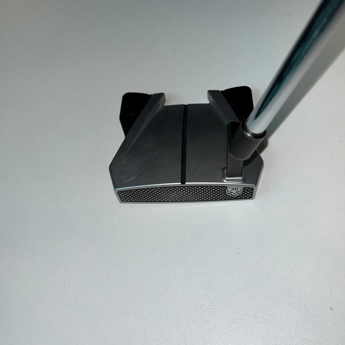 Battle Ready Blackjack-Black-RH // TT-Double Bend Putter-Chrome // Lamkin PXG Sink Fit Pistol (DPAC4599) (Copy)