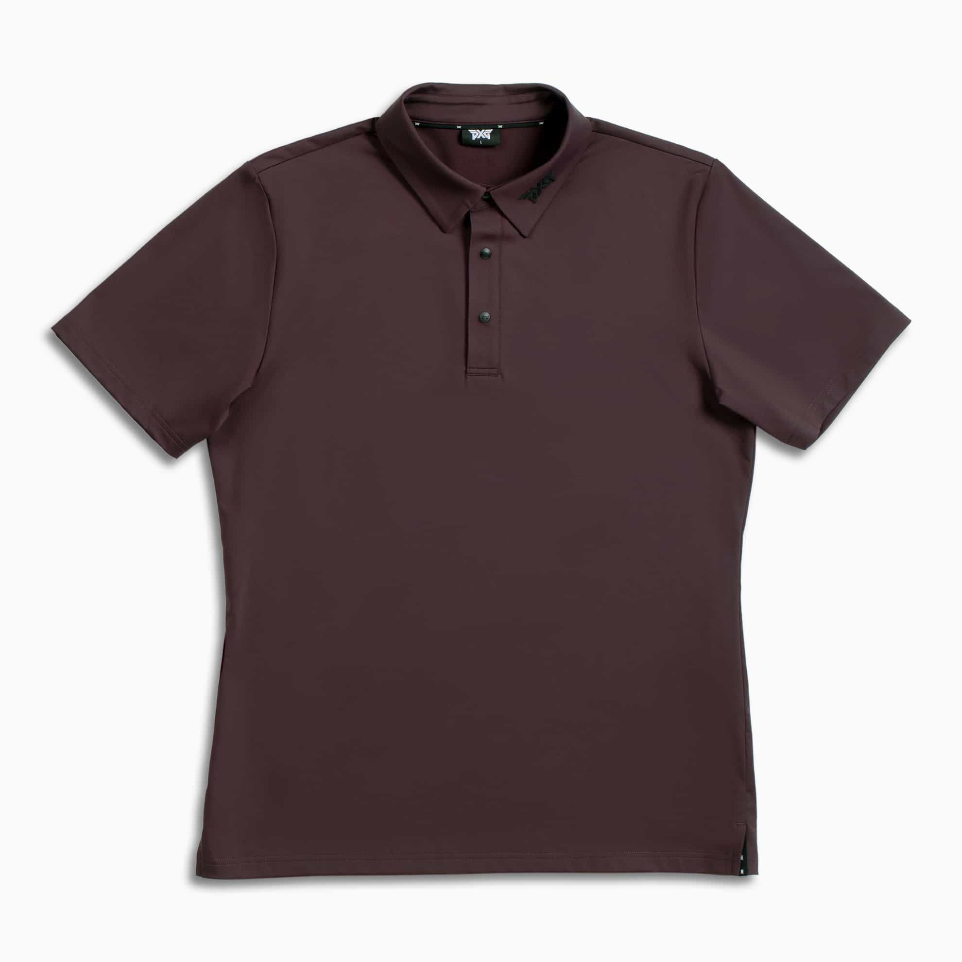 PXG Men's AF BP Signature Aubergine Polo
