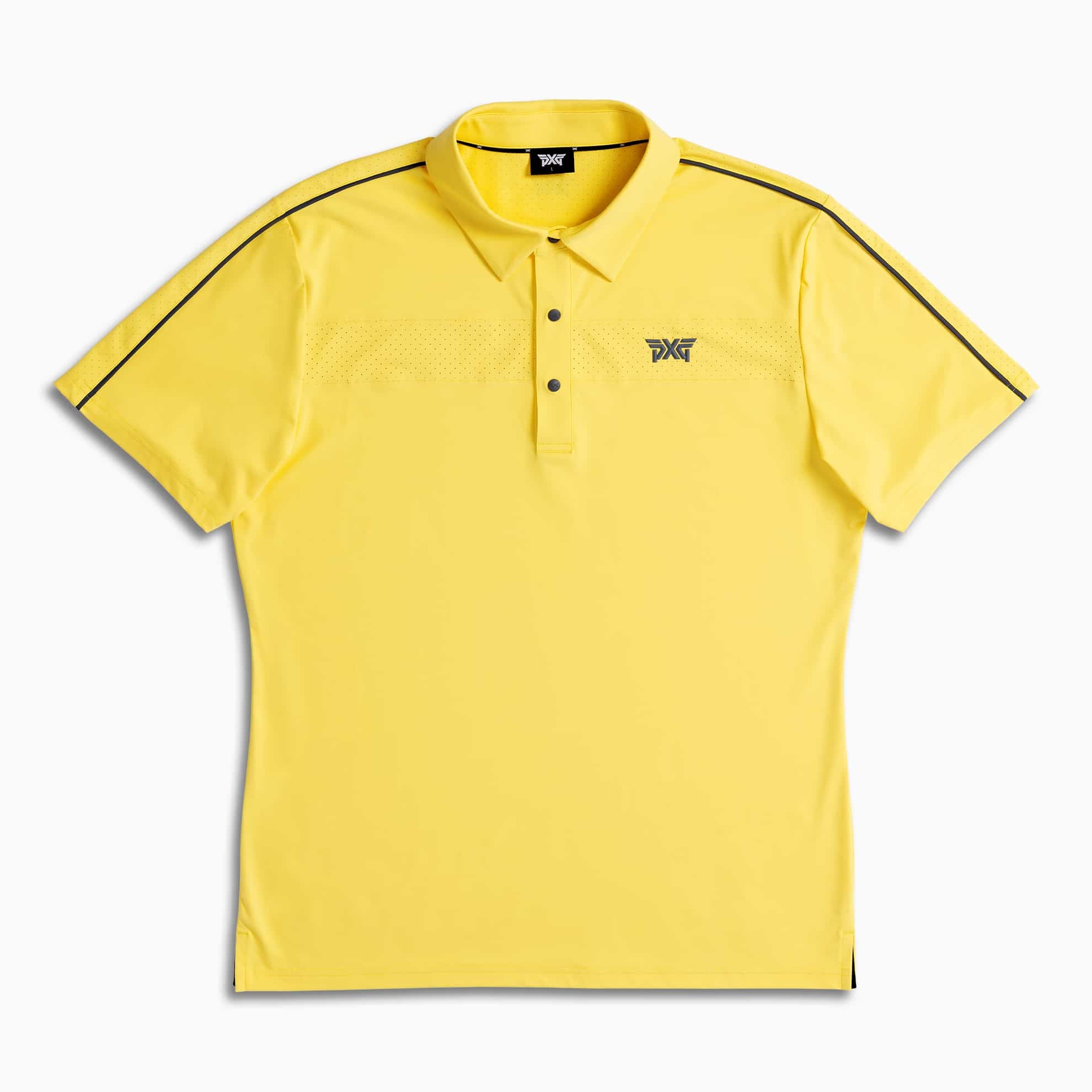 PXG Men's AF Stripe Sunshine Polo