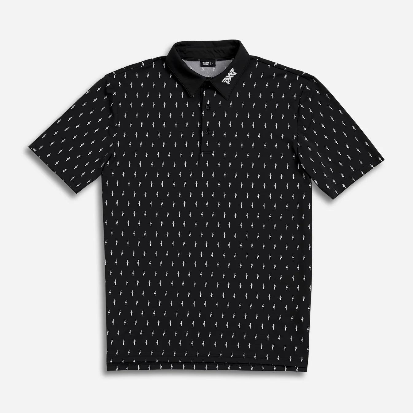 PXG Men's AF Cactus Black Polo