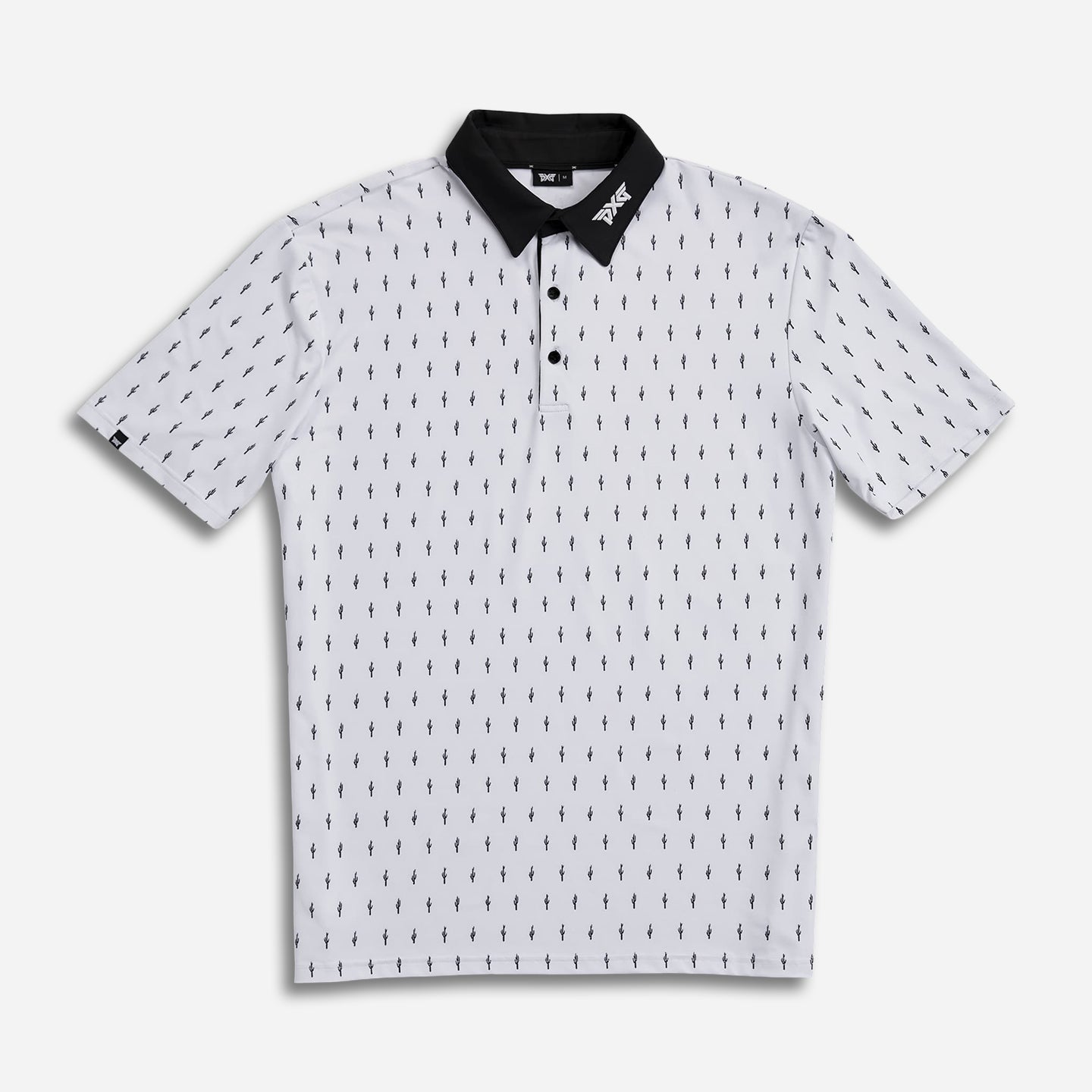 PXG Men's AF Cactus White Polo