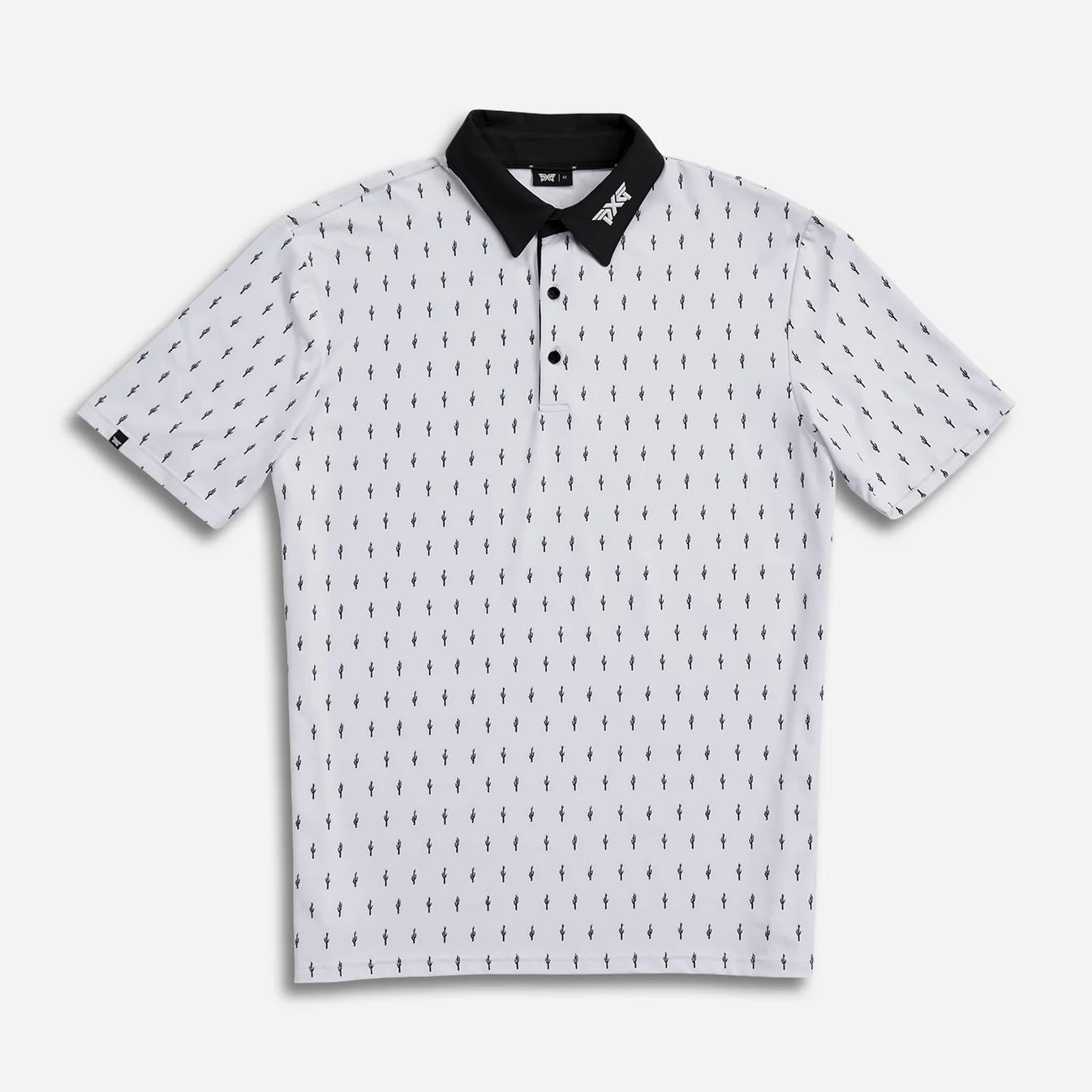 PXG Men's AF Cactus White Polo