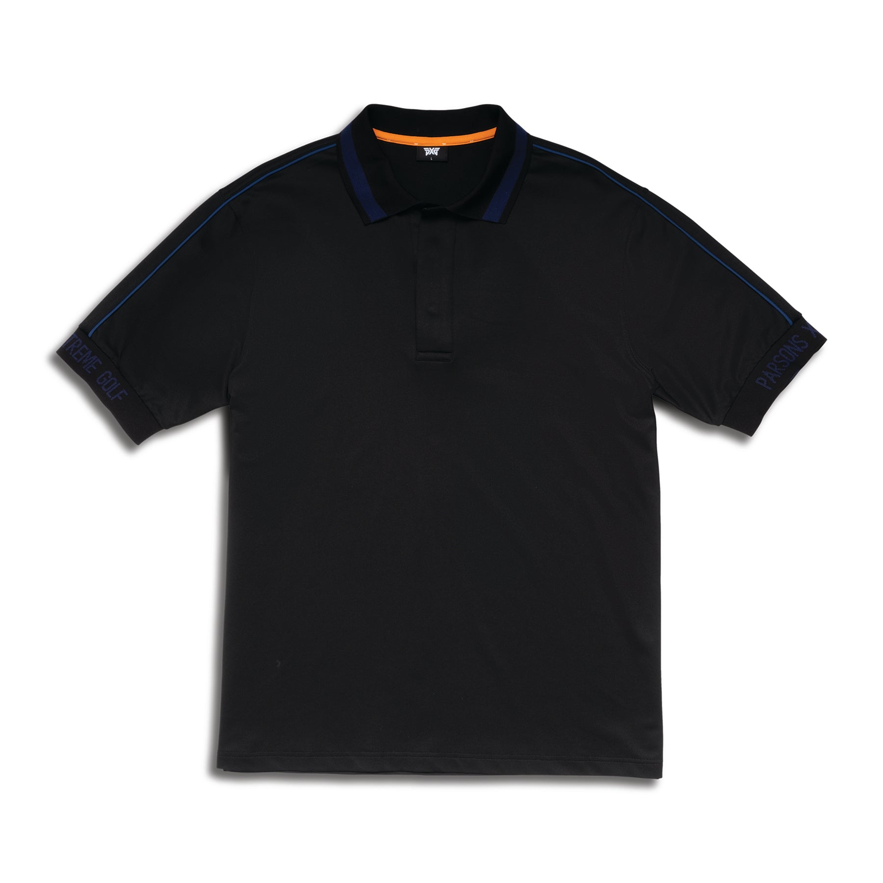 PXG Men's CF Wide Placket Black Polo