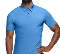 PXG Men's AF BP Signature Blue Polo