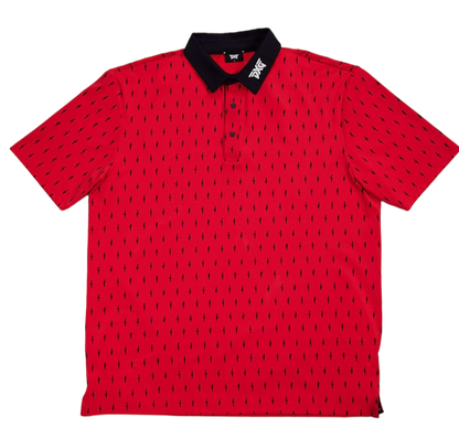 PXG Men's AF Cactus Red Polo