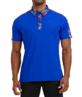 PXG Men's AF SS Aloha 24 Blue Polo