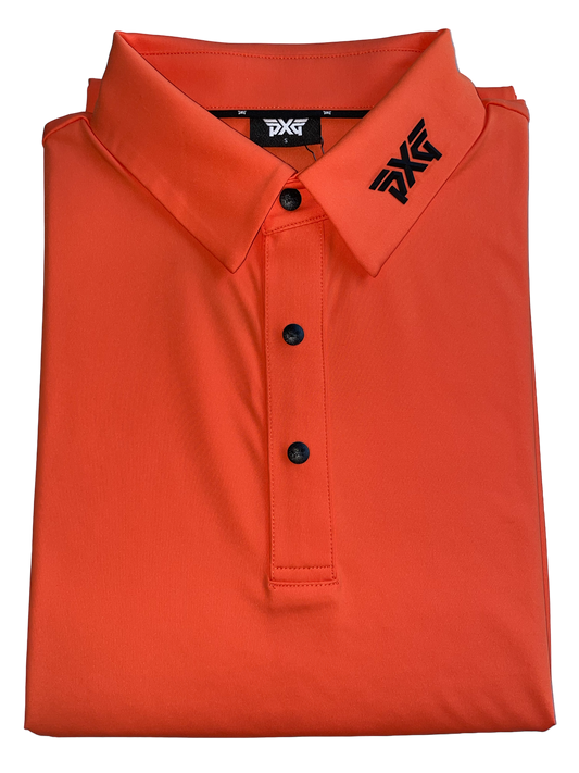PXG Men's AF BP Signature Orangeade Polo
