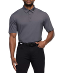 PXG Men's AF BP Signature Charcoal Polo