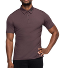 PXG Men's AF BP Signature Aubergine Polo