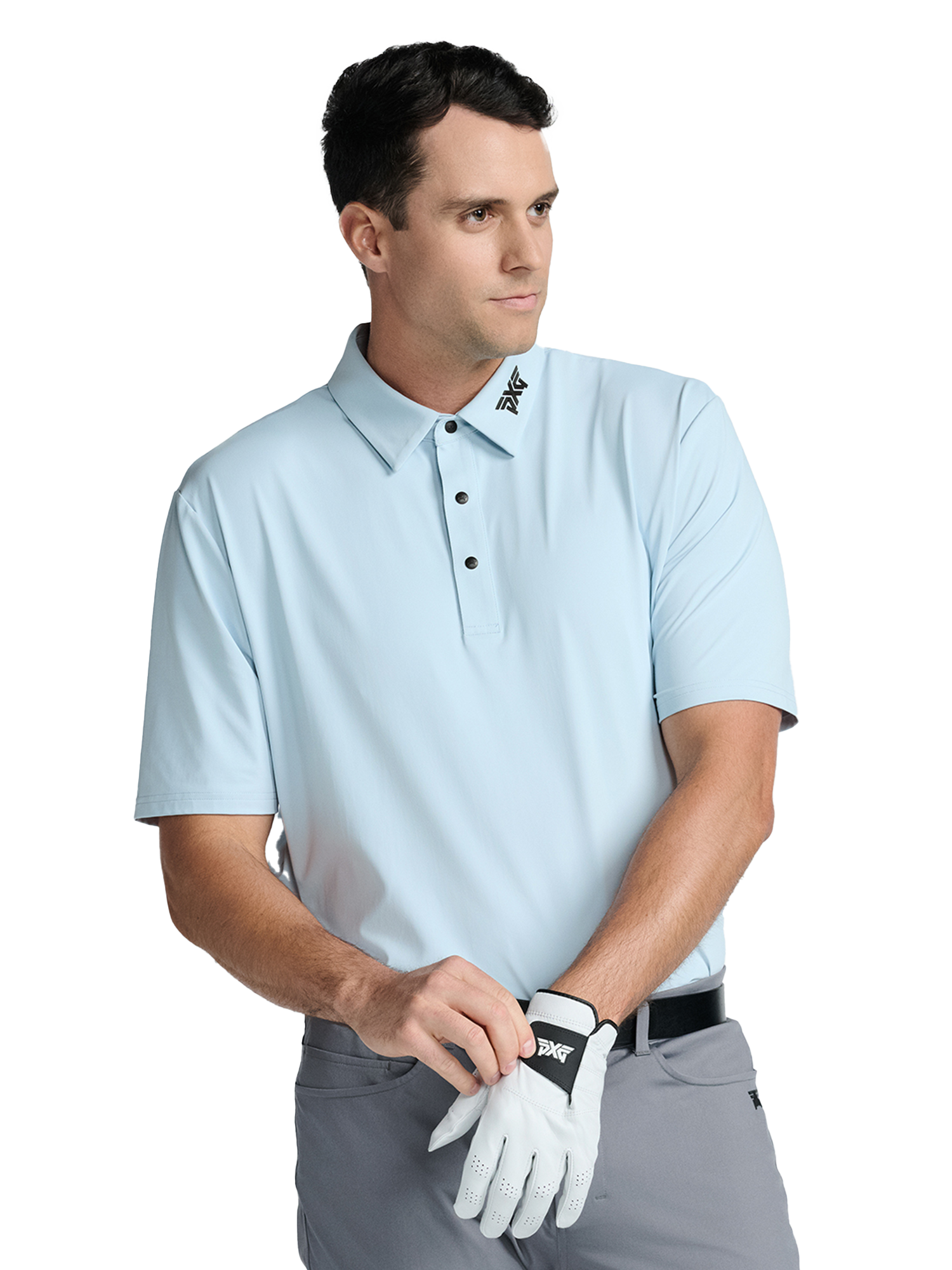 PXG Men's CF BP Signature Ciel Polo