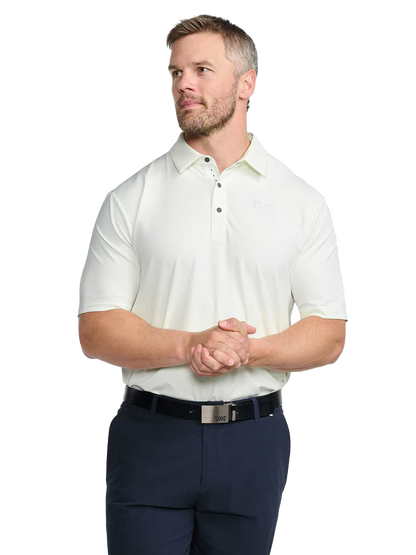 PXG Men's CF Sport Pique White Polo