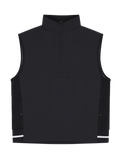PXG Men's 1/2 Zip Quilted Black Vest
