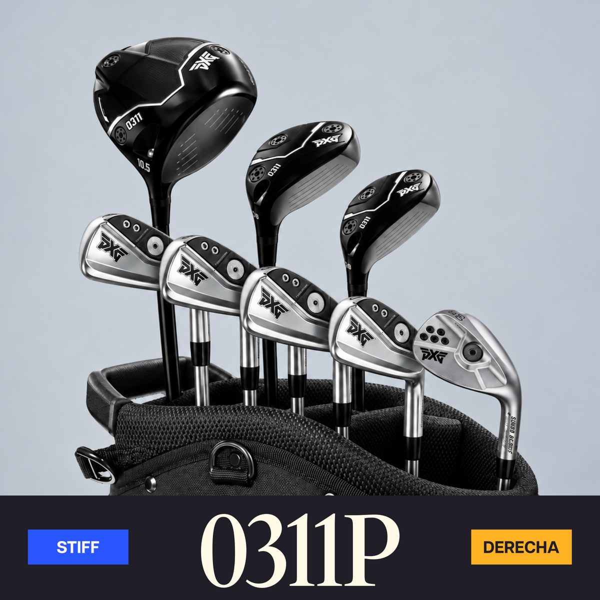 Set PXG Black Ops + GEN6 0311P | Derecho · Stiff