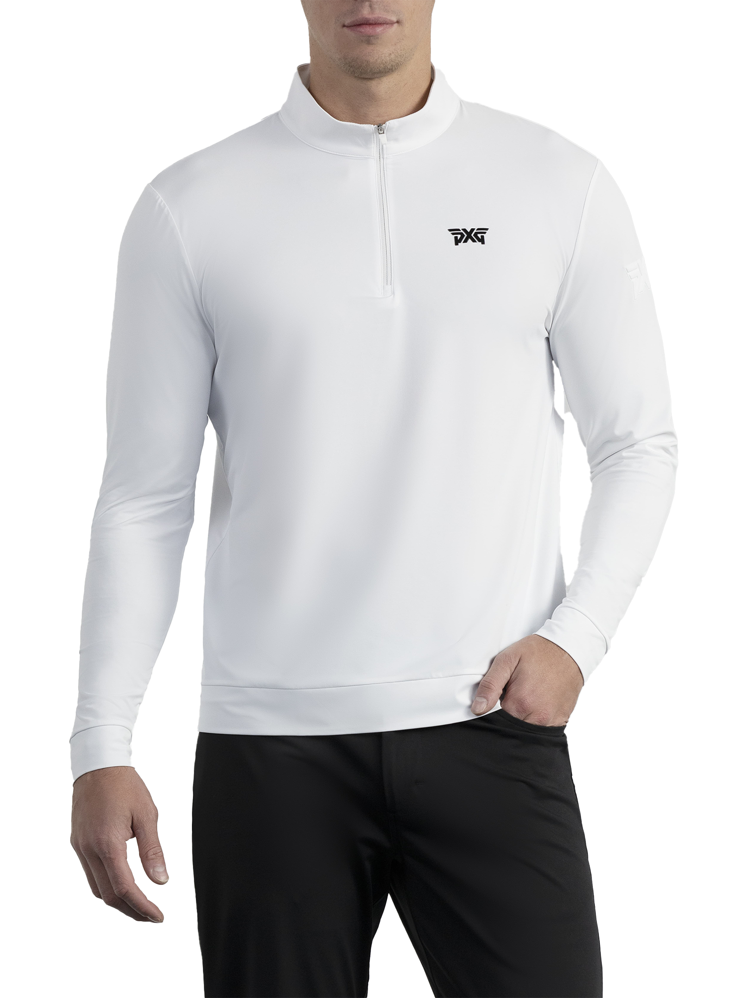 PXG Men's Essential White Pullover
