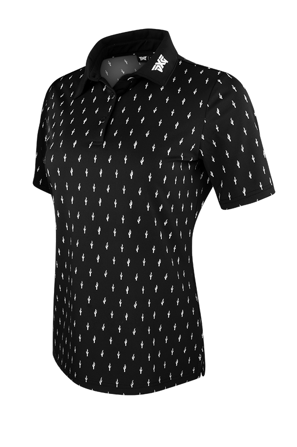 PXG Women's Cactus Black Polo