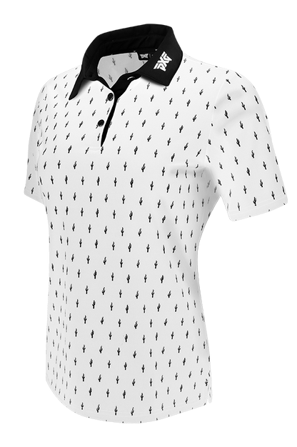 PXG Women's Cactus White Polo