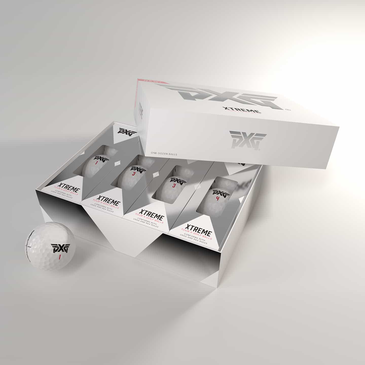 PXG Xtreme Tour X Golf Ball - Dozen (White)