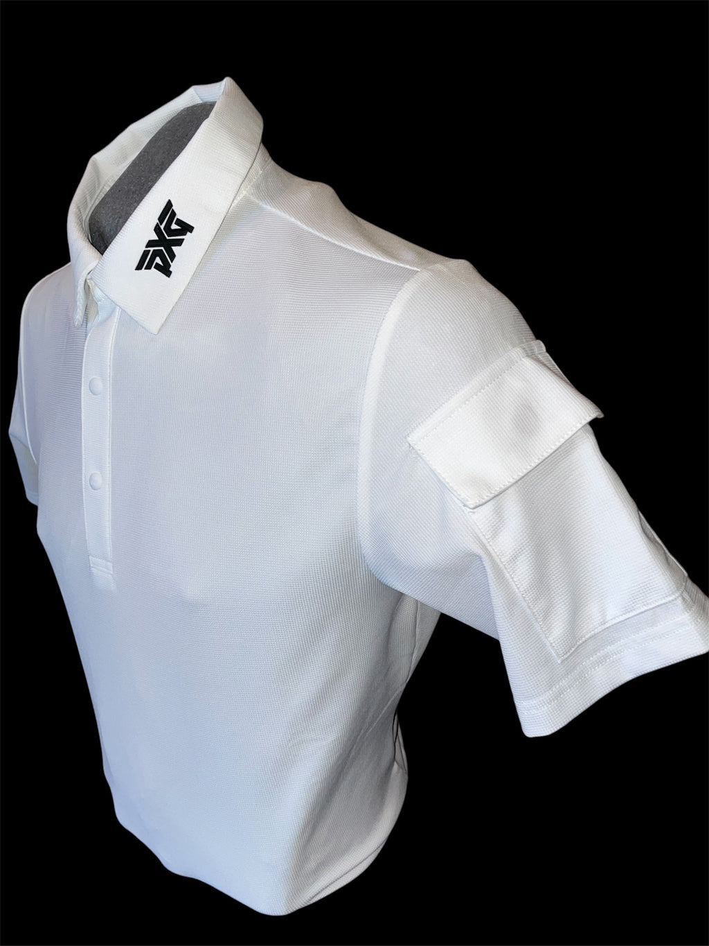 PXG Men's AF SS White Polo
