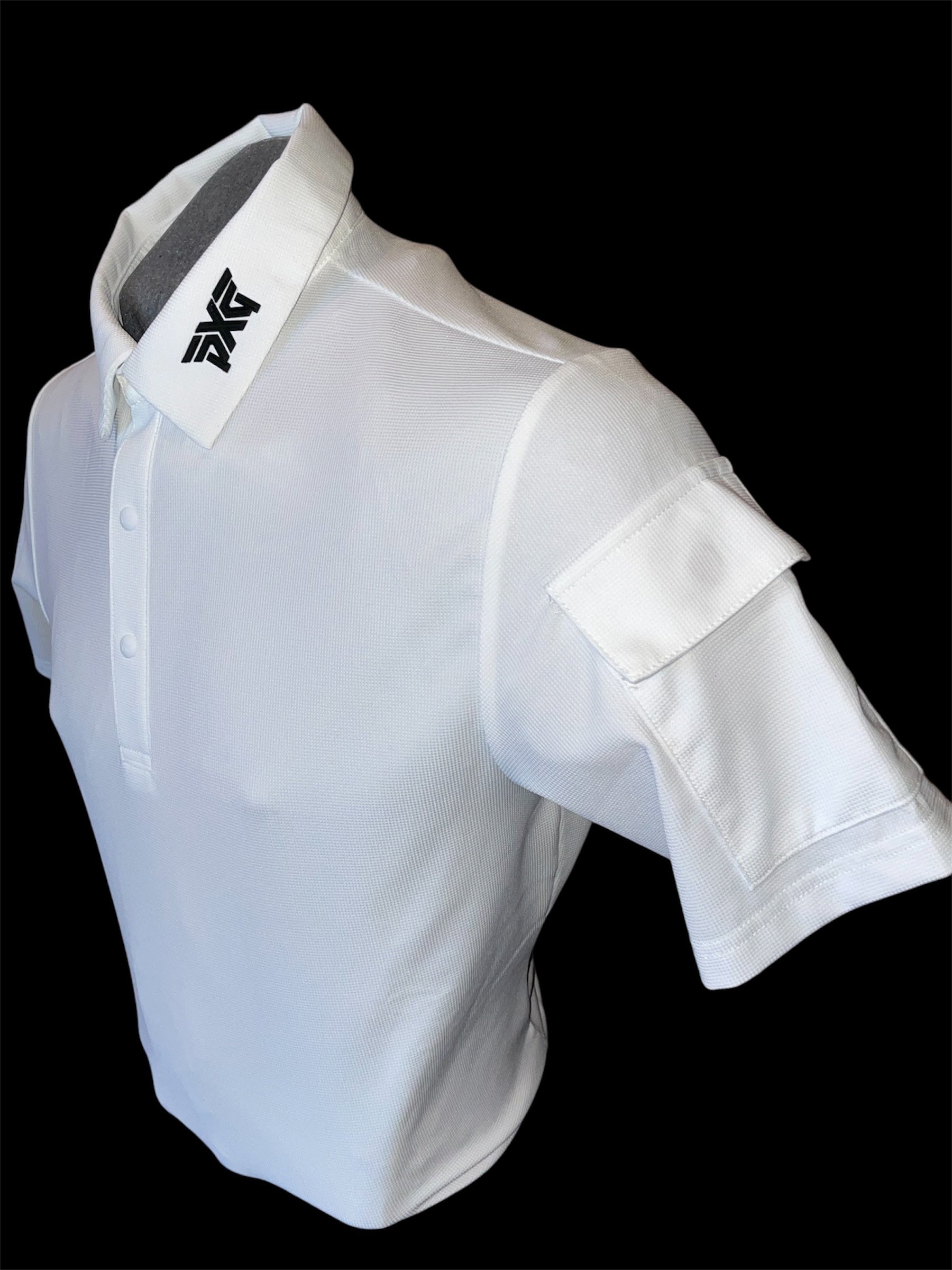 PXG Men's AF SS White Polo