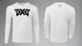 PXG Men's LS Standard Logo T Shirt White