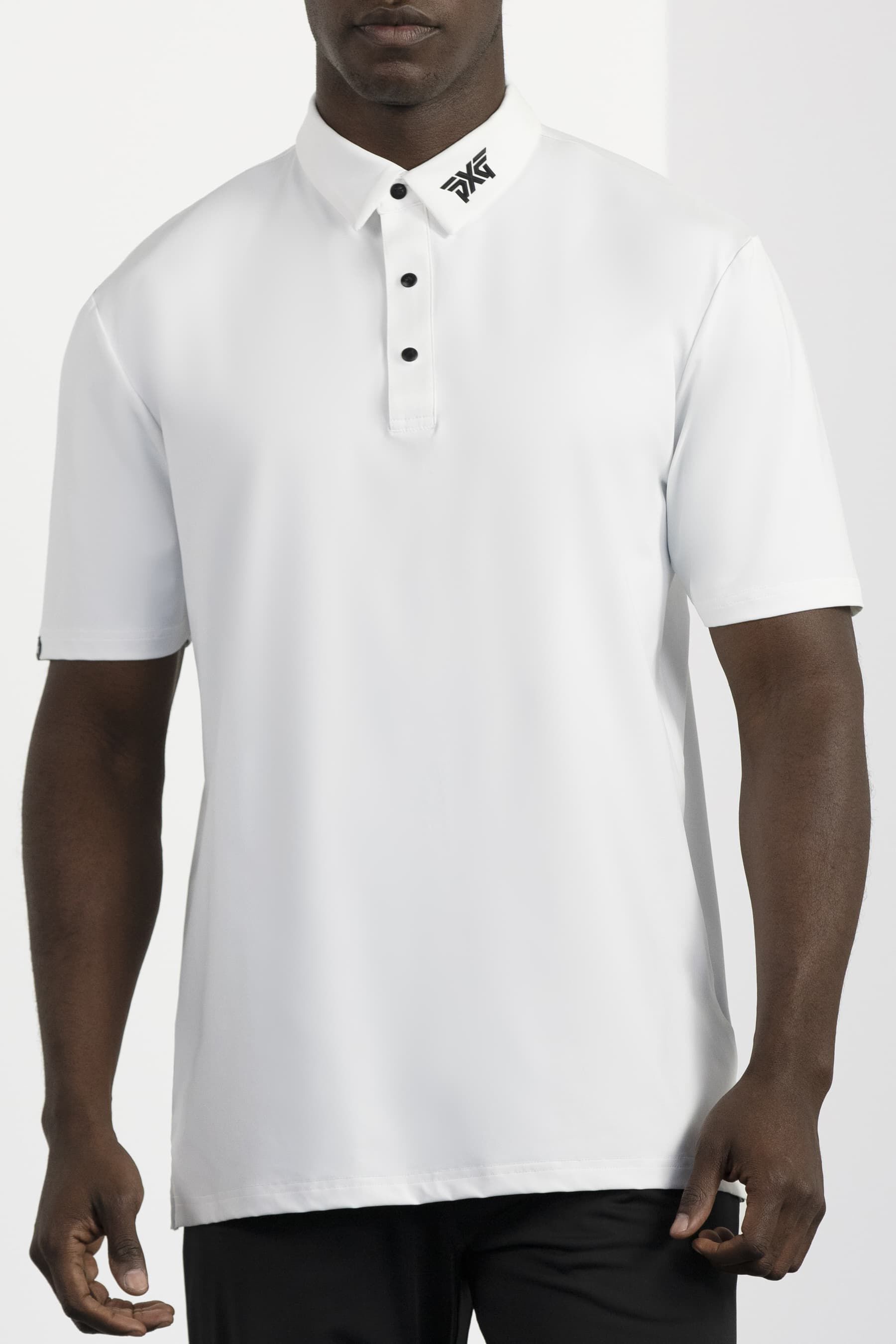 PXG Men's AF BP Signature White Polo