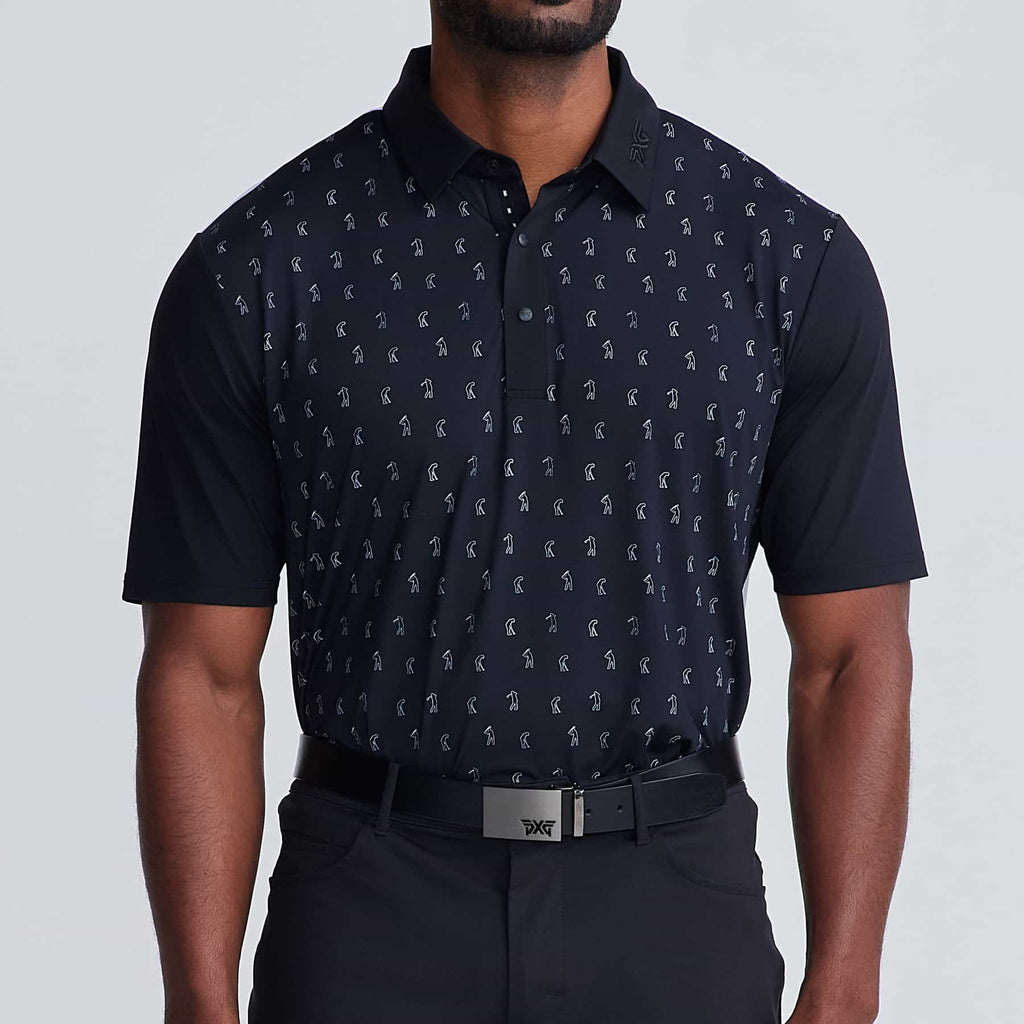 PXG Men's AF SS Player Print Polo