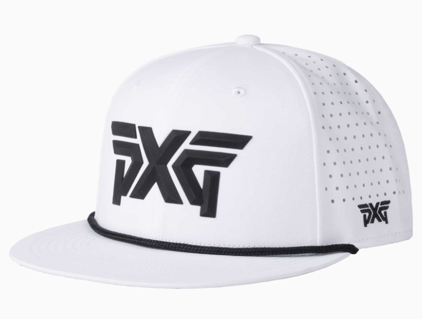 PXG High Crown Snapback / White