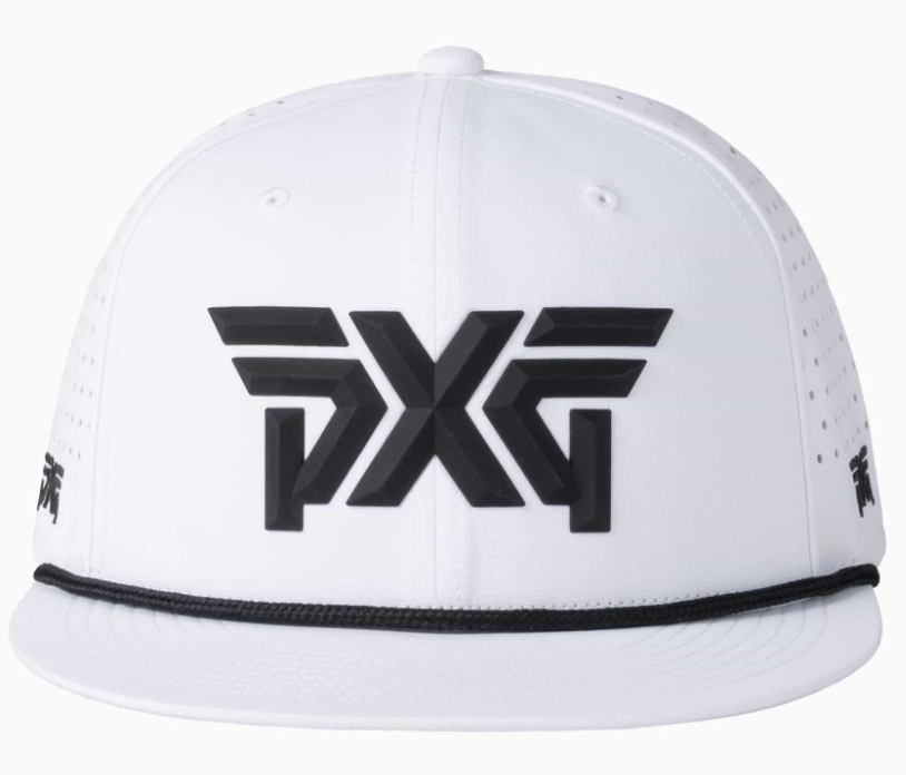PXG High Crown Snapback / White