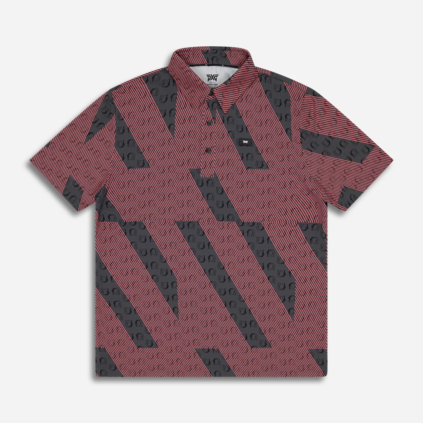 PXG Men's CF Troops Grey Polo