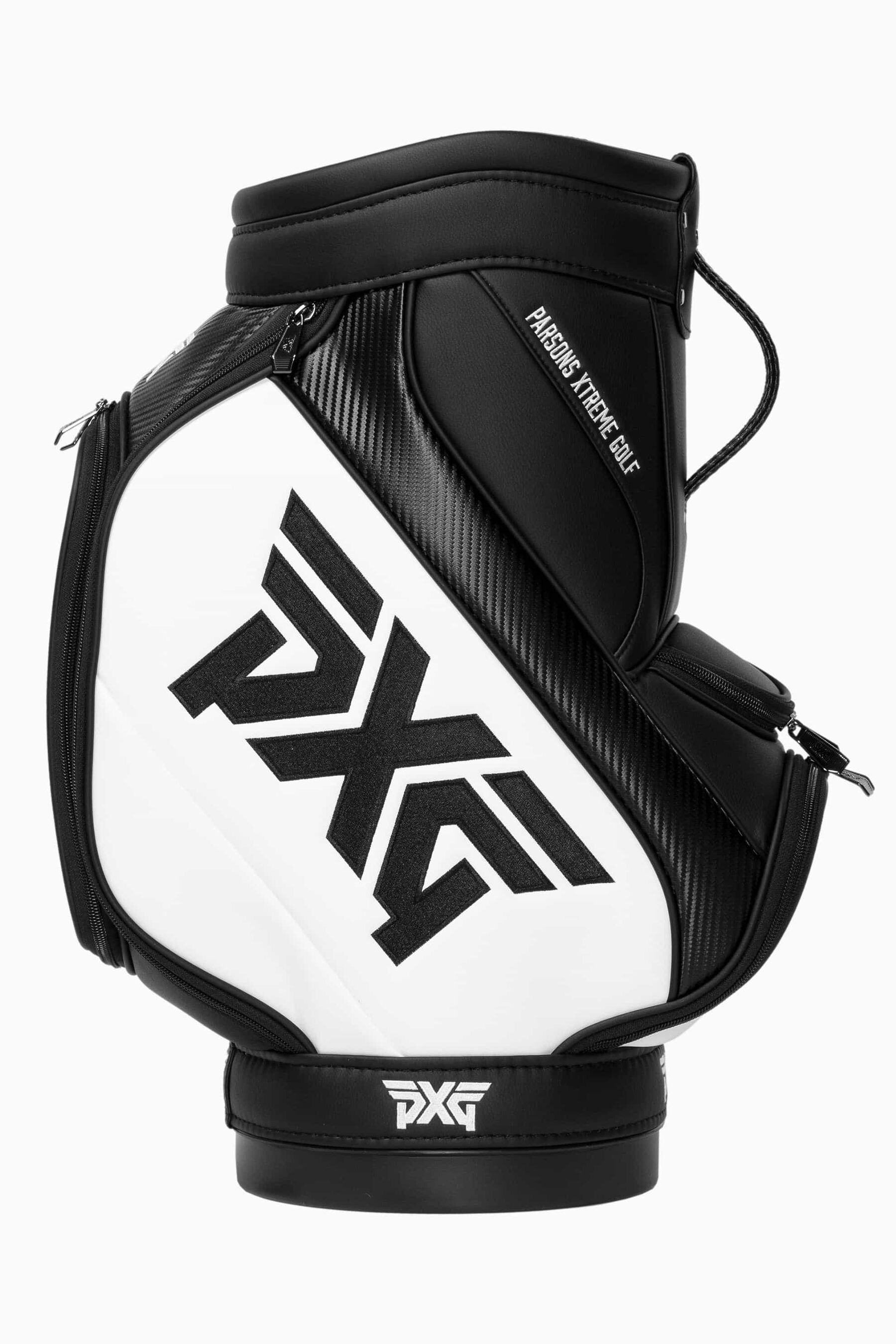 PXG Den Caddy Bag - Black/White
